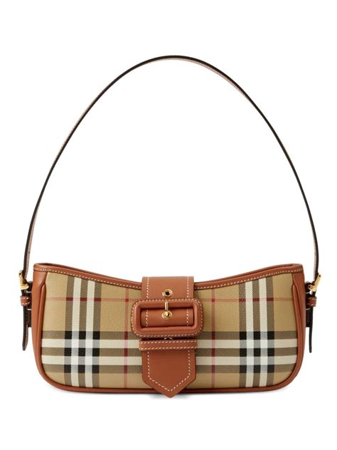 burberry vintage sling bag|Burberry Sling Vintage Check Shoulder Bag .